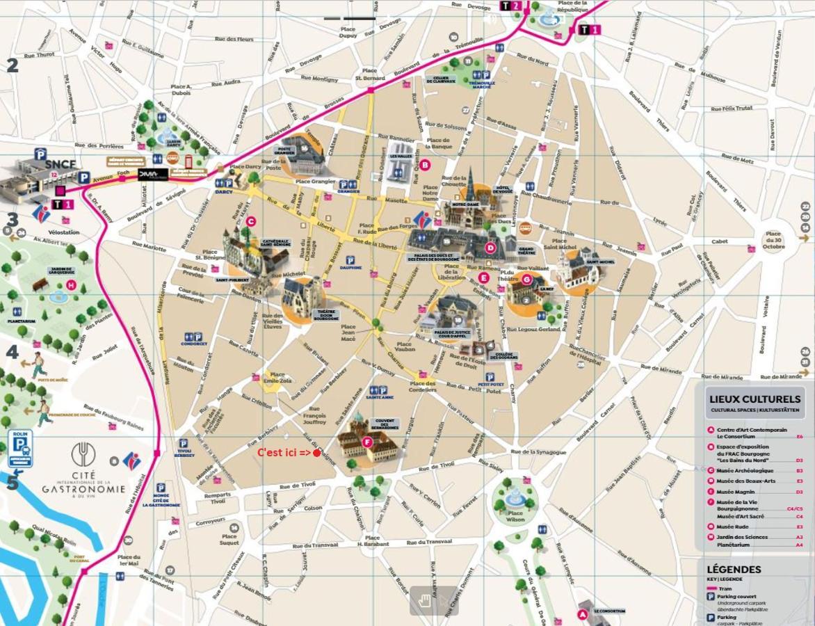 Belle Vue Centre-Ville Historique De Dijon. المظهر الخارجي الصورة